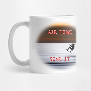 Kite Surfing Air time Send It Mug